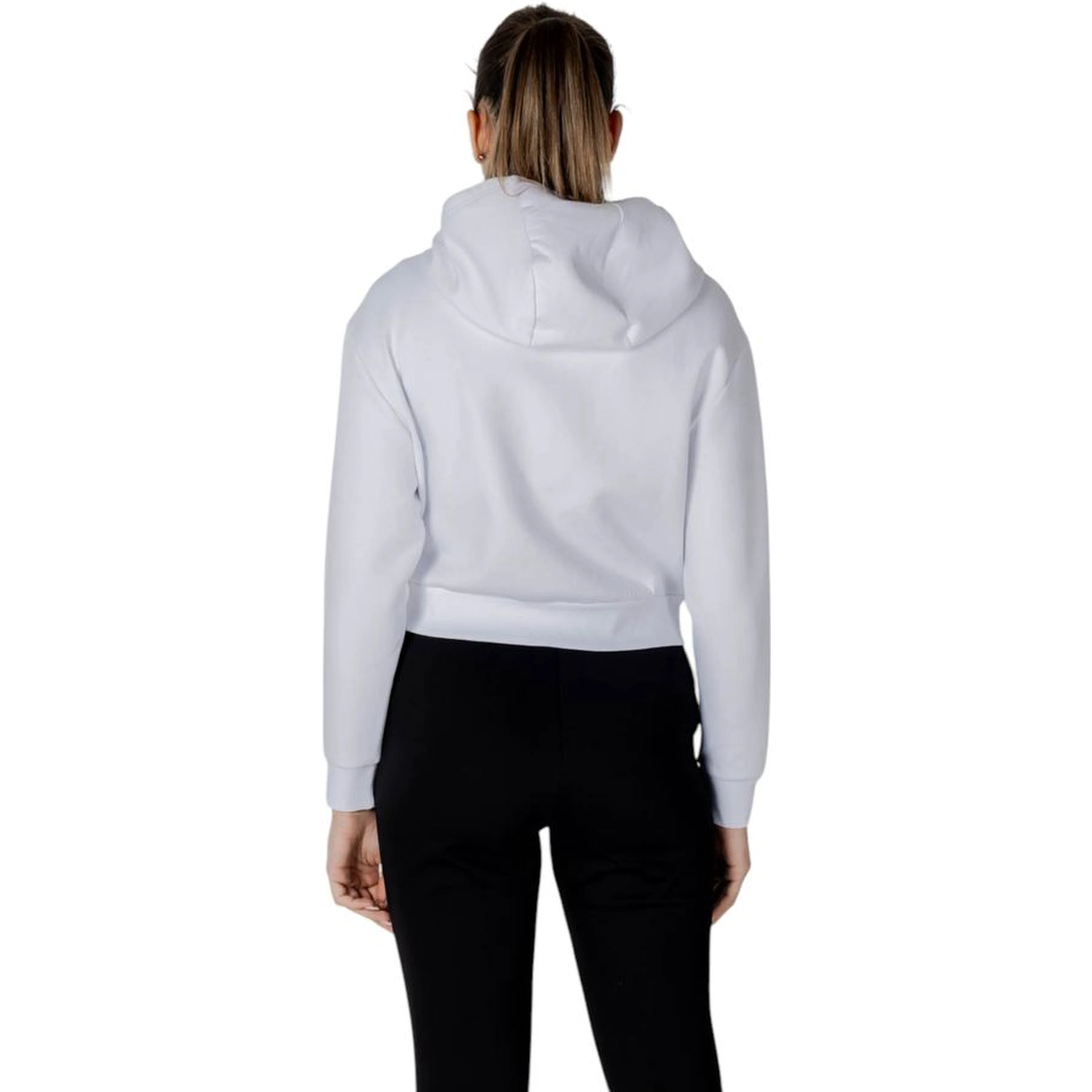 White Cotton Hoodie
