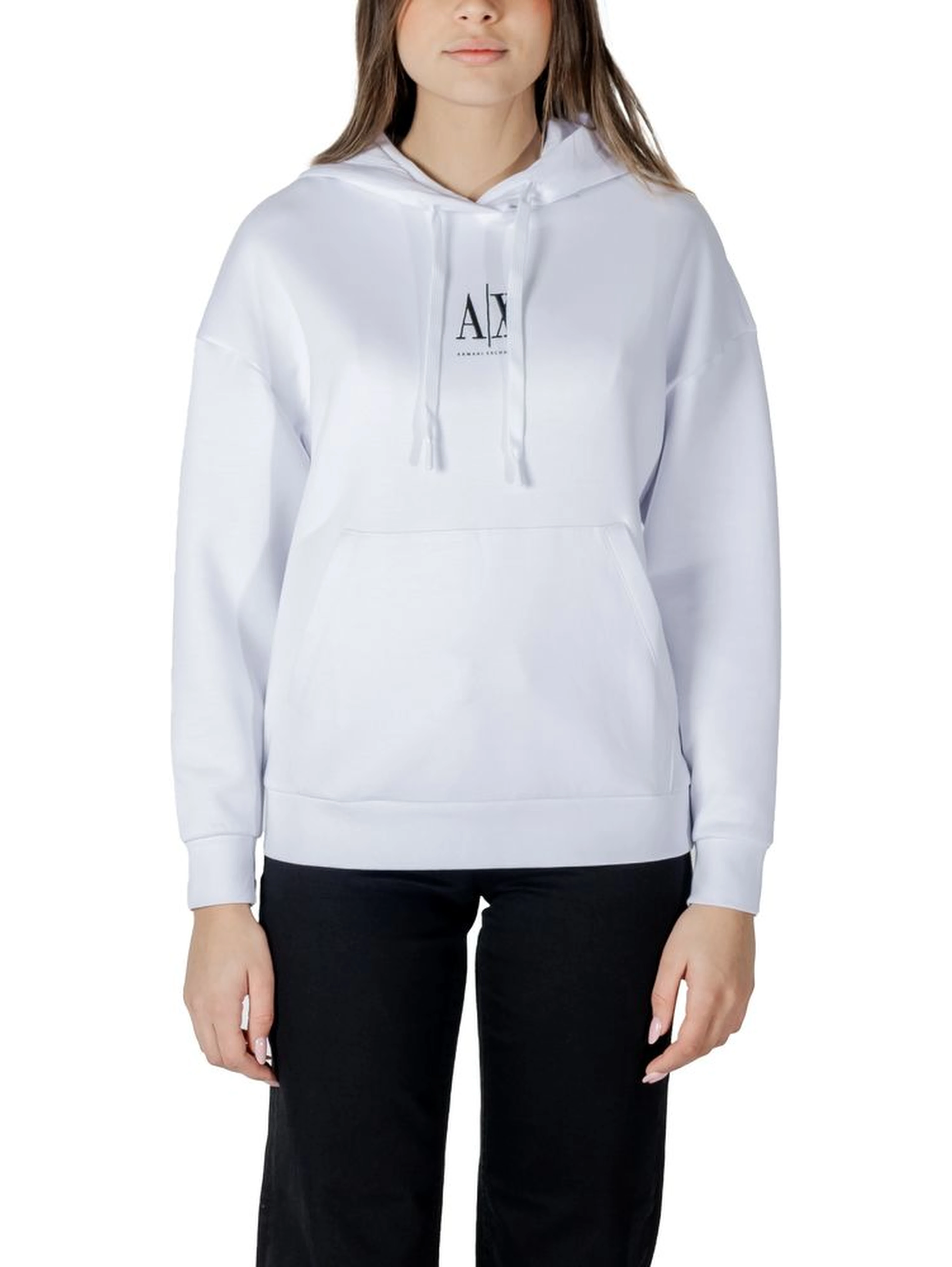 White Cotton Hoodie