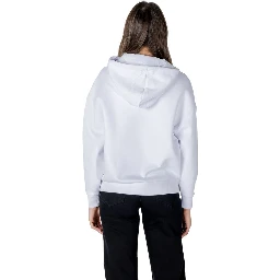 White Cotton Hoodie