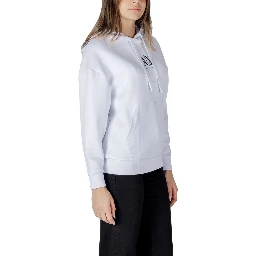 White Cotton Hoodie