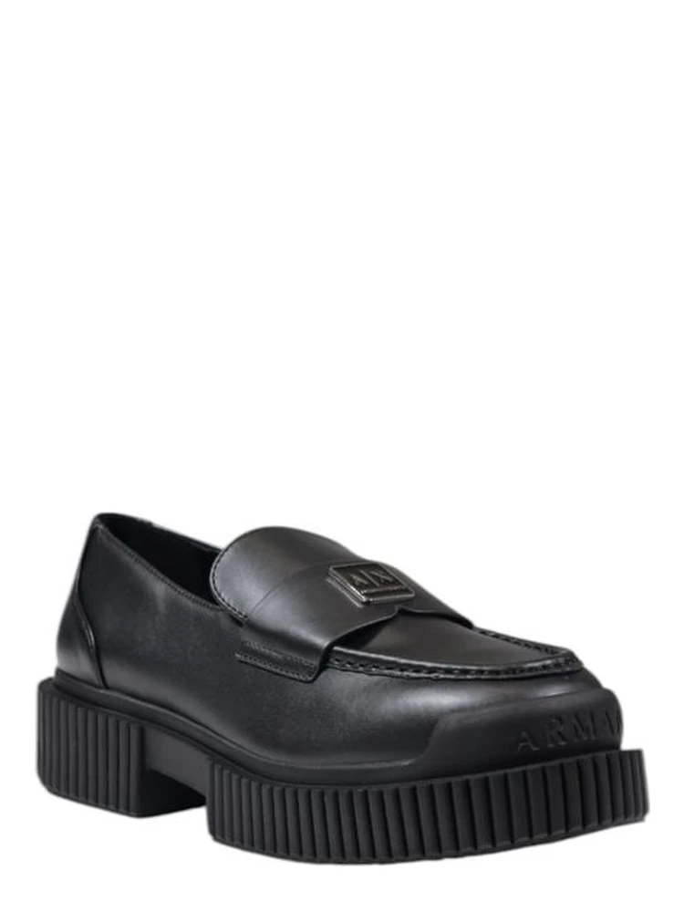 Black Leather Platform Pumps alternative