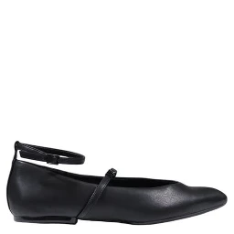 Black Polyester Platform Pumps