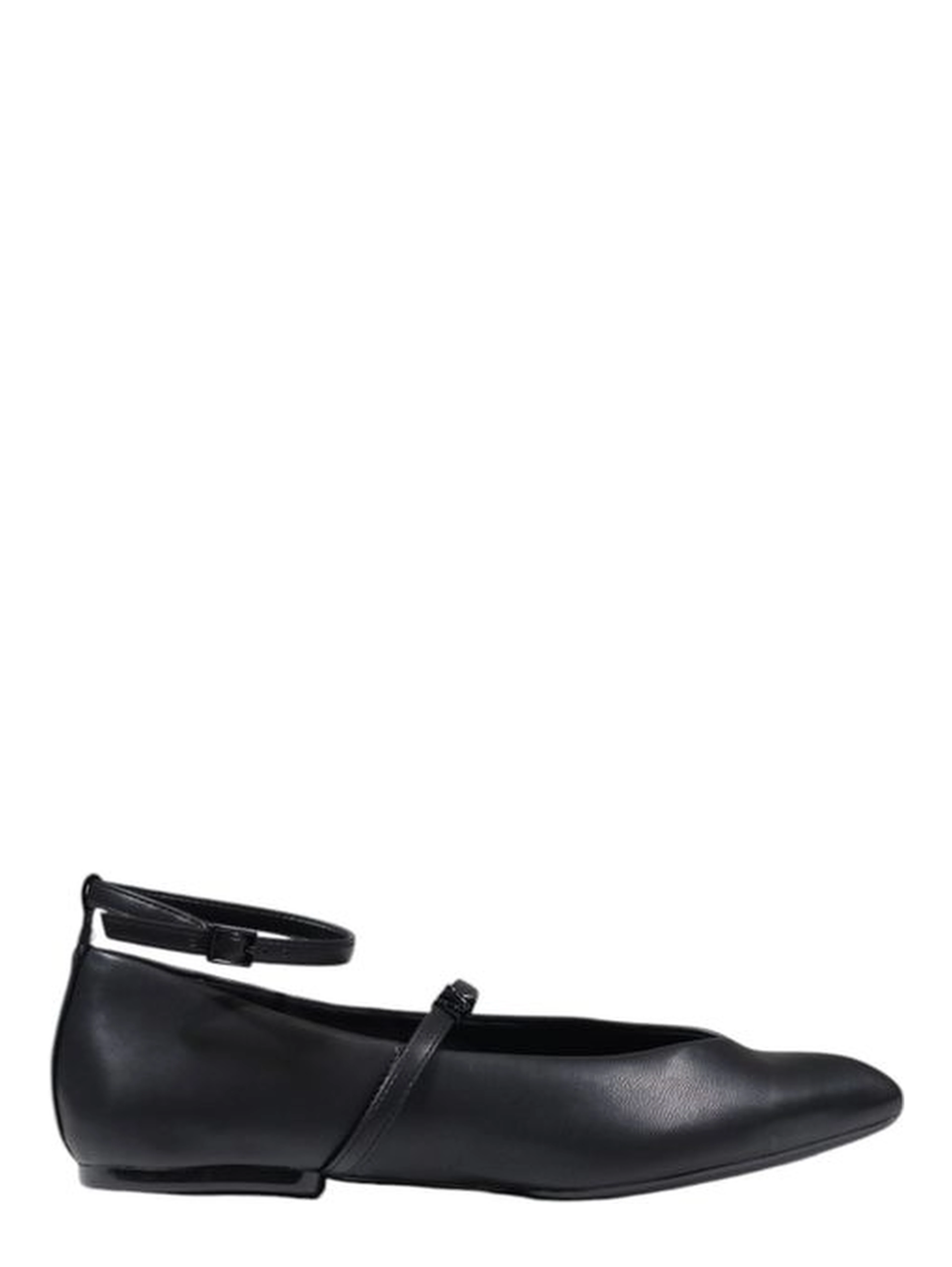 Black Polyester Platform Pumps