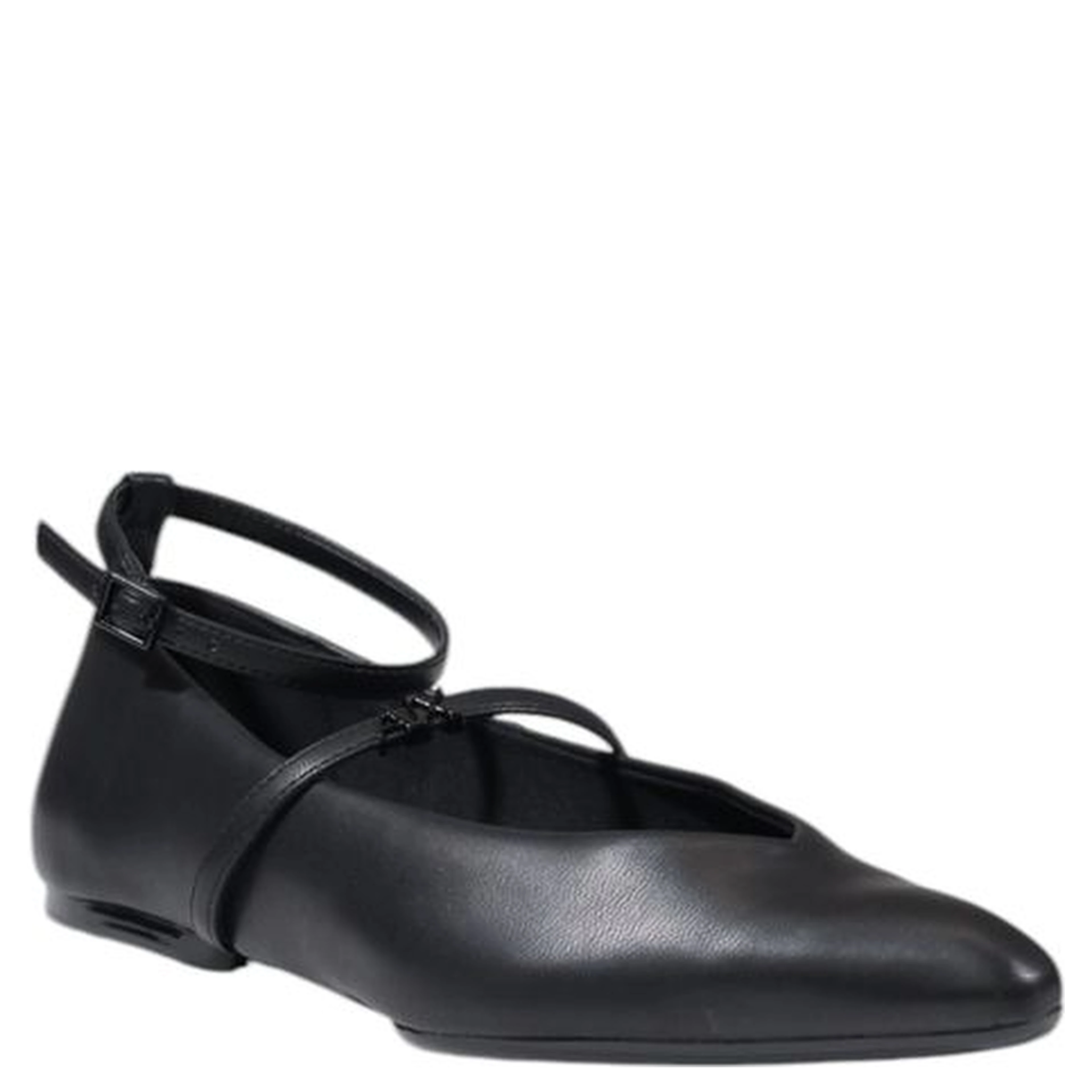 Black Polyester Platform Pumps