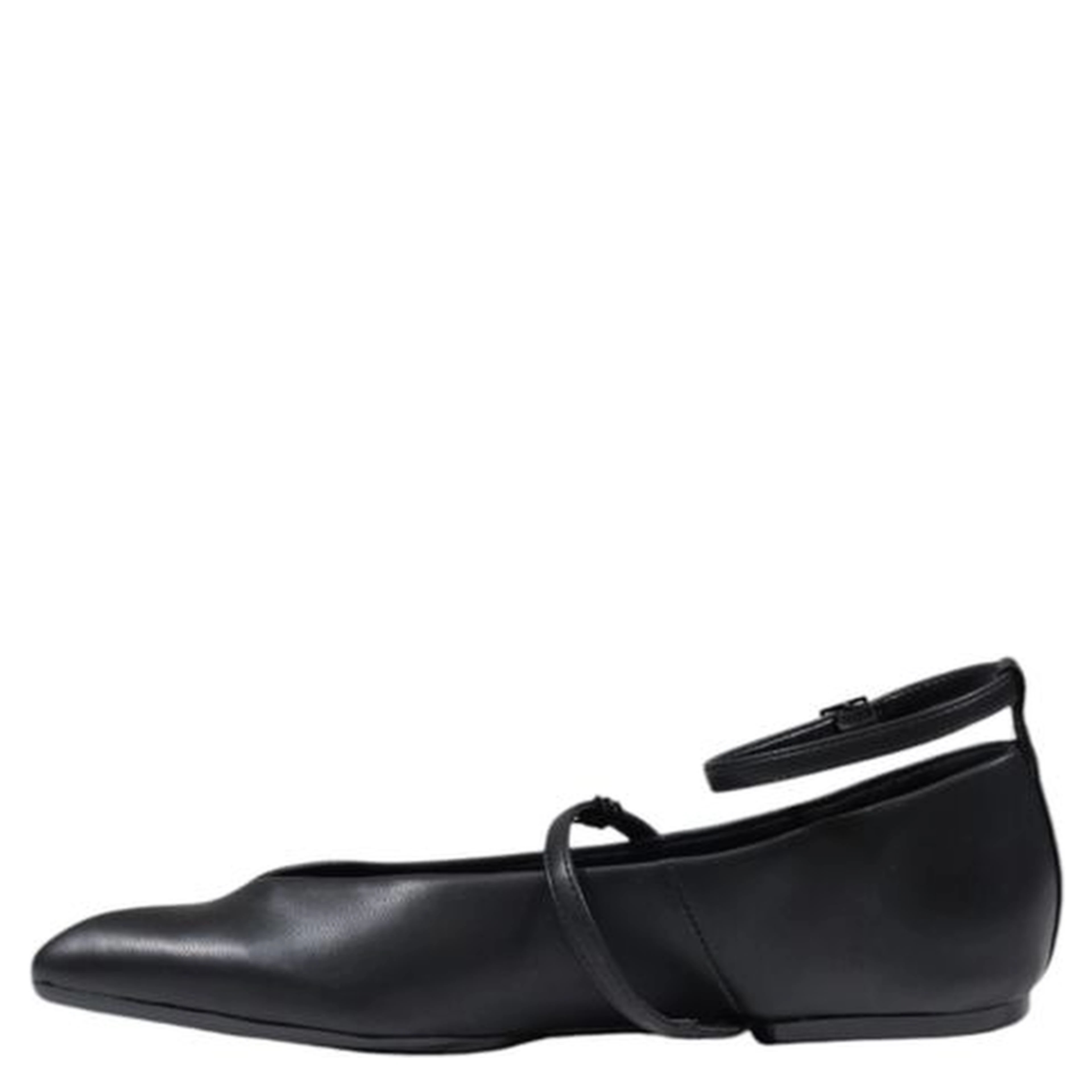 Black Polyester Platform Pumps
