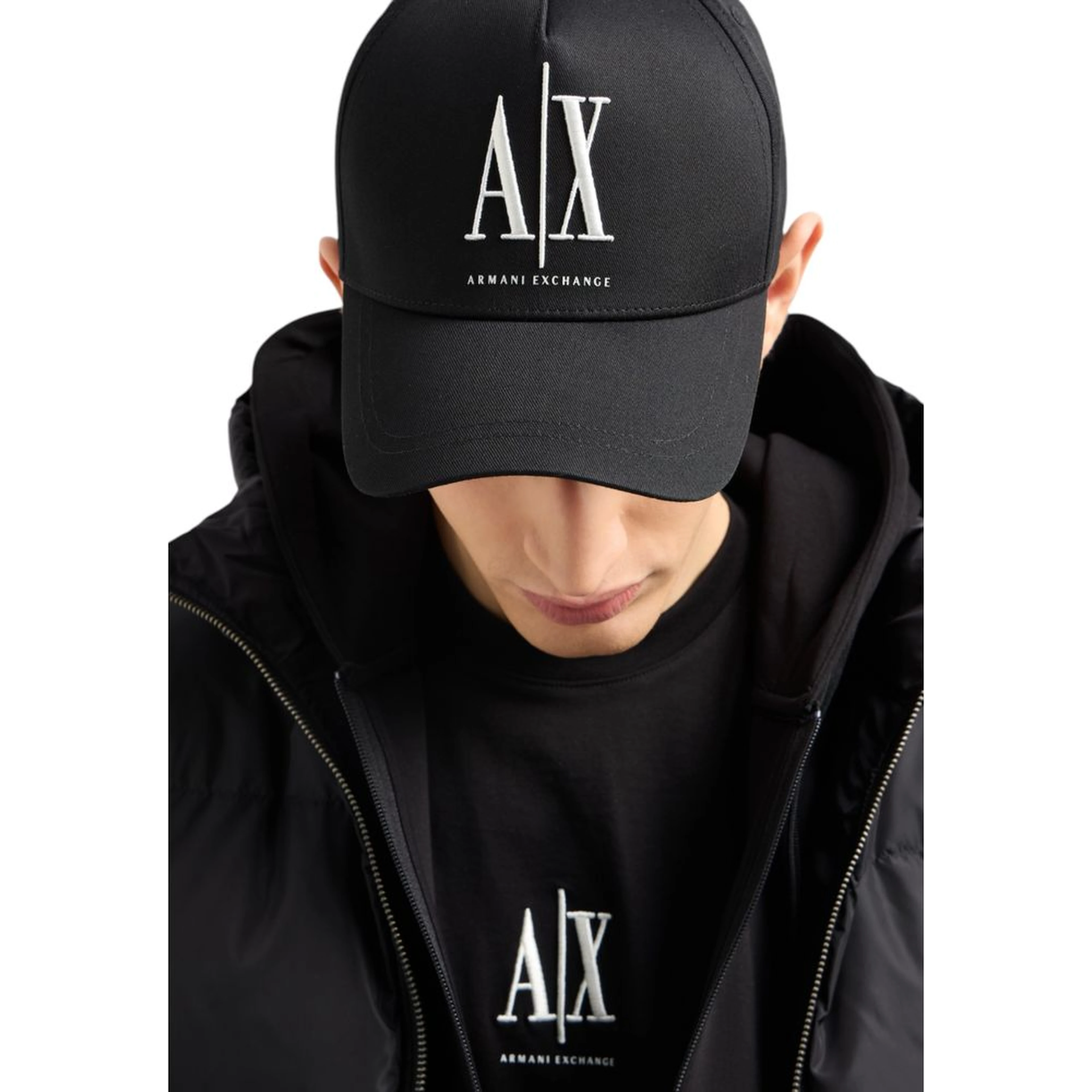 Black Cotton Cap (Baseball Hat)