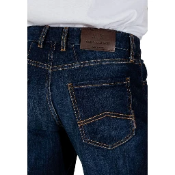 شورت برمودا قطني أزرق