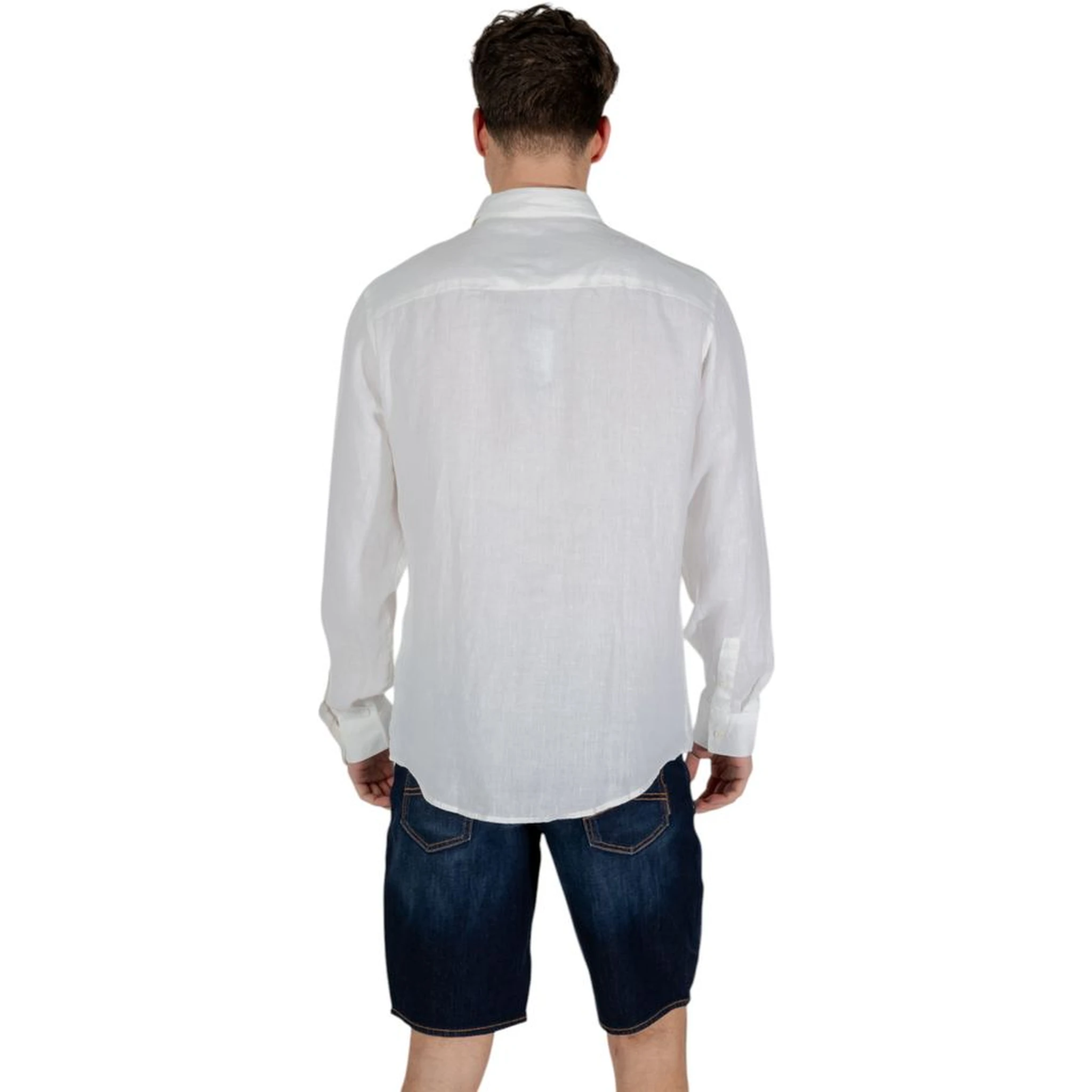 White Linen Dress Shirt