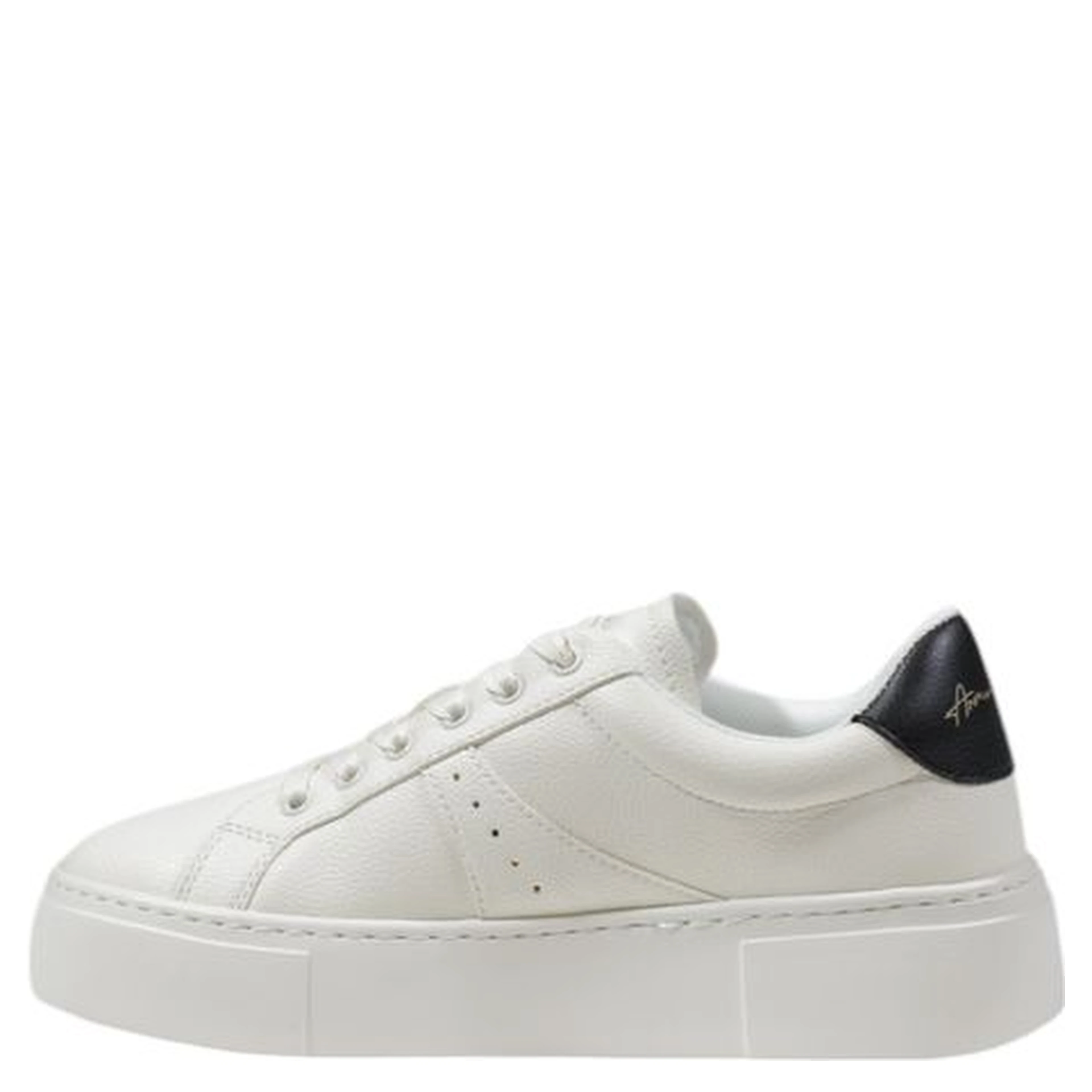Black Polyester Chunky Sneakers