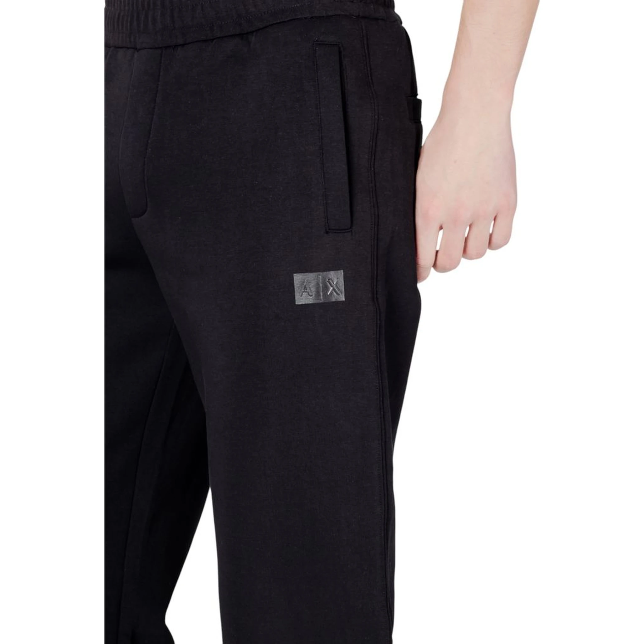 Black Cotton Joggers (Workout Pants)