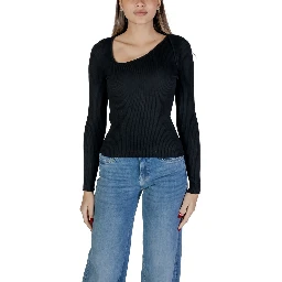 Black Viscose Sweatshirt