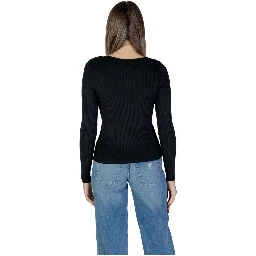 Black Viscose Sweatshirt