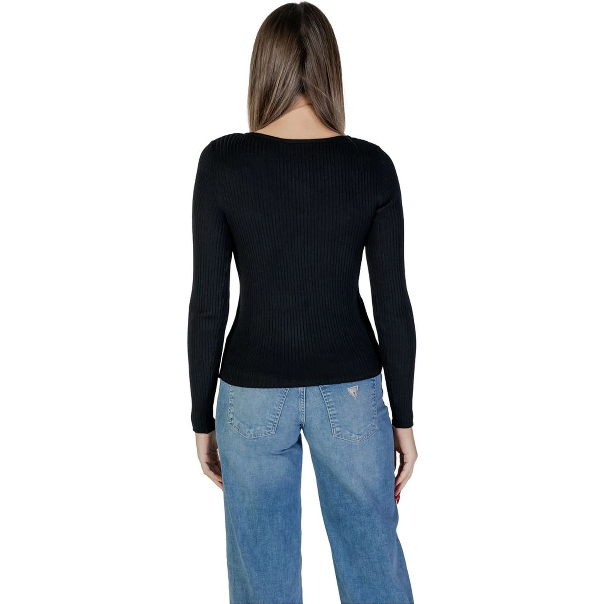 Black Viscose Sweatshirt