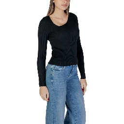 Black Viscose Sweatshirt