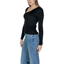 Black Viscose Sweatshirt