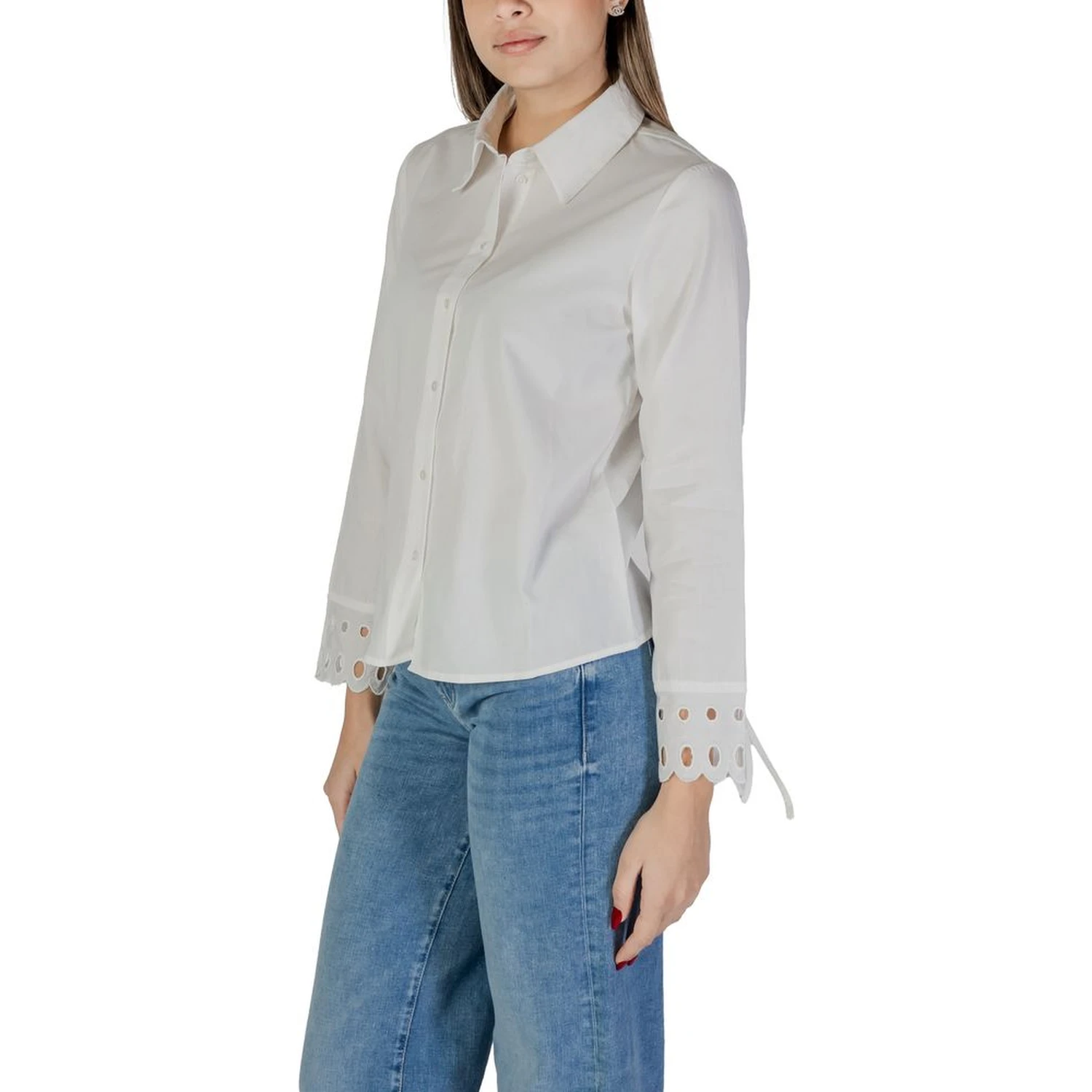 White Cotton Blouse