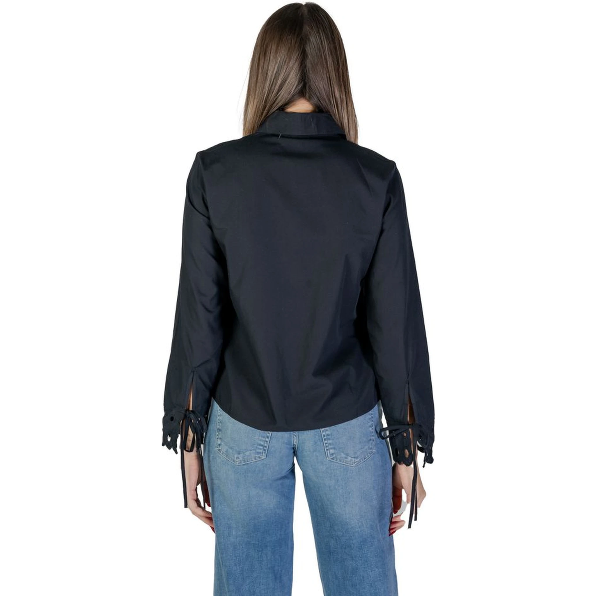 Black Cotton Blouse