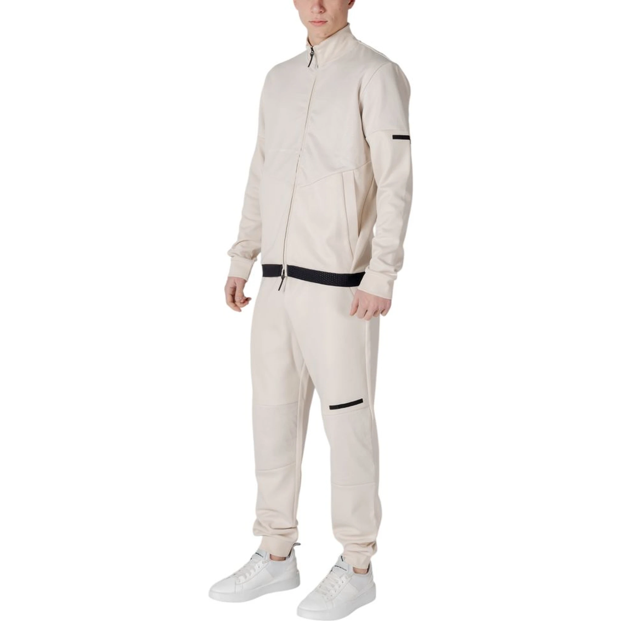 Beige Cotton Sweatsuit