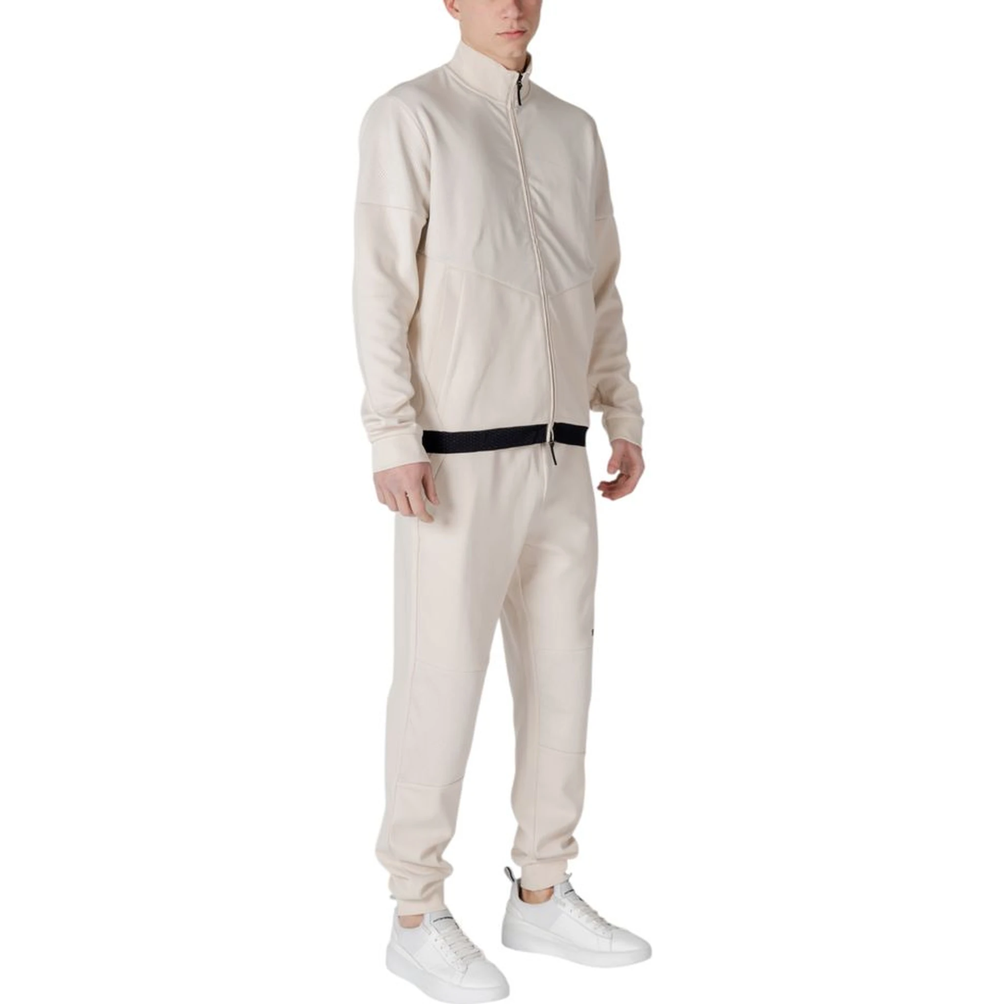 Beige Cotton Sweatsuit