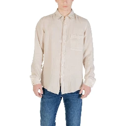 Beige Linen Shirt