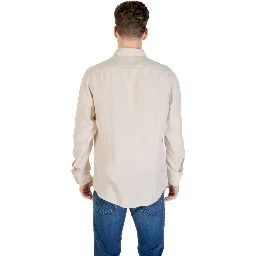 Beige Linen Shirt