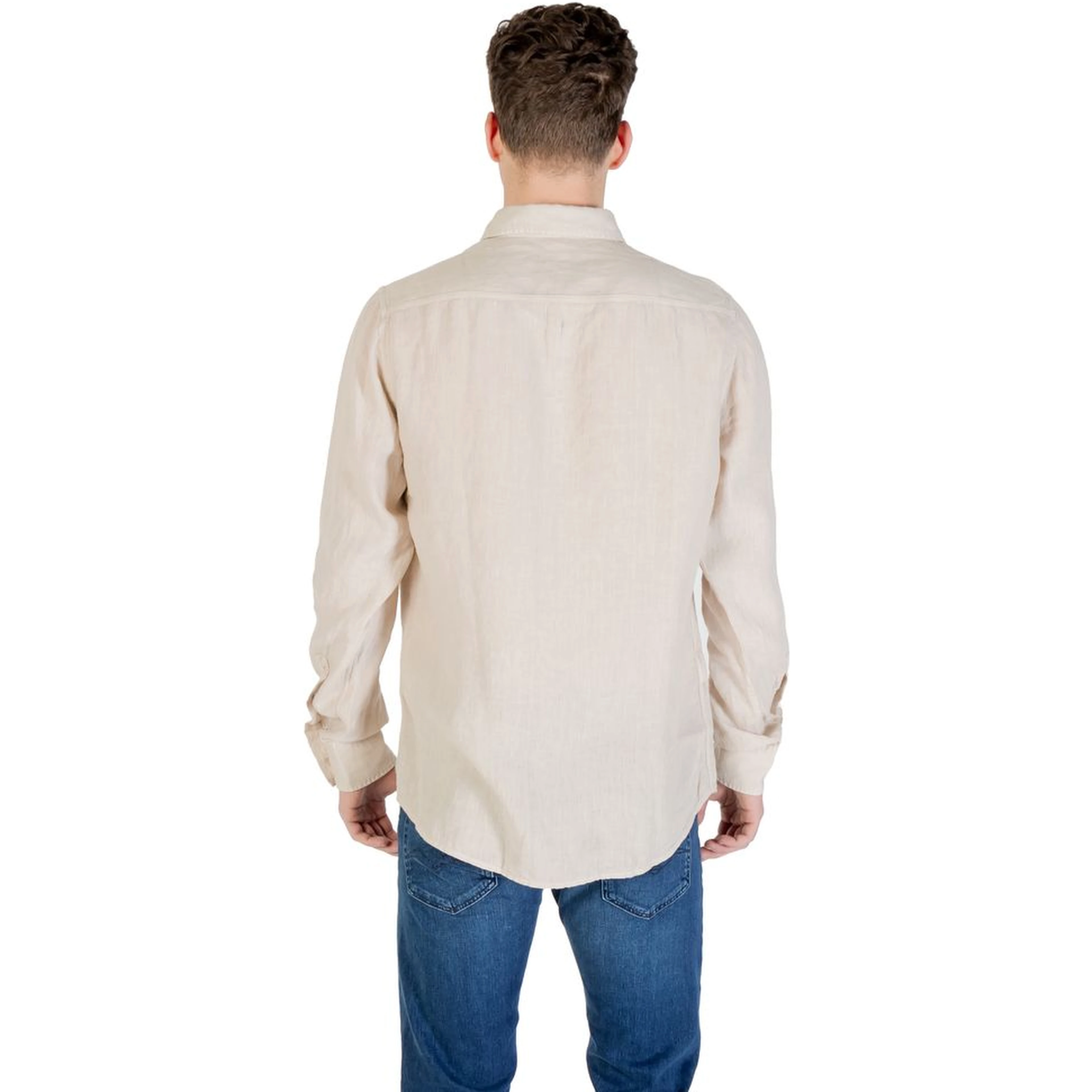 Beige Linen Shirt