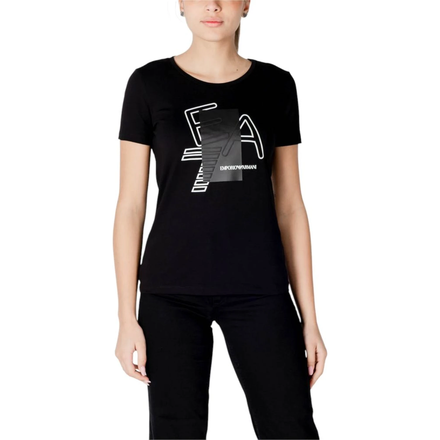 Black Cotton T-Shirt