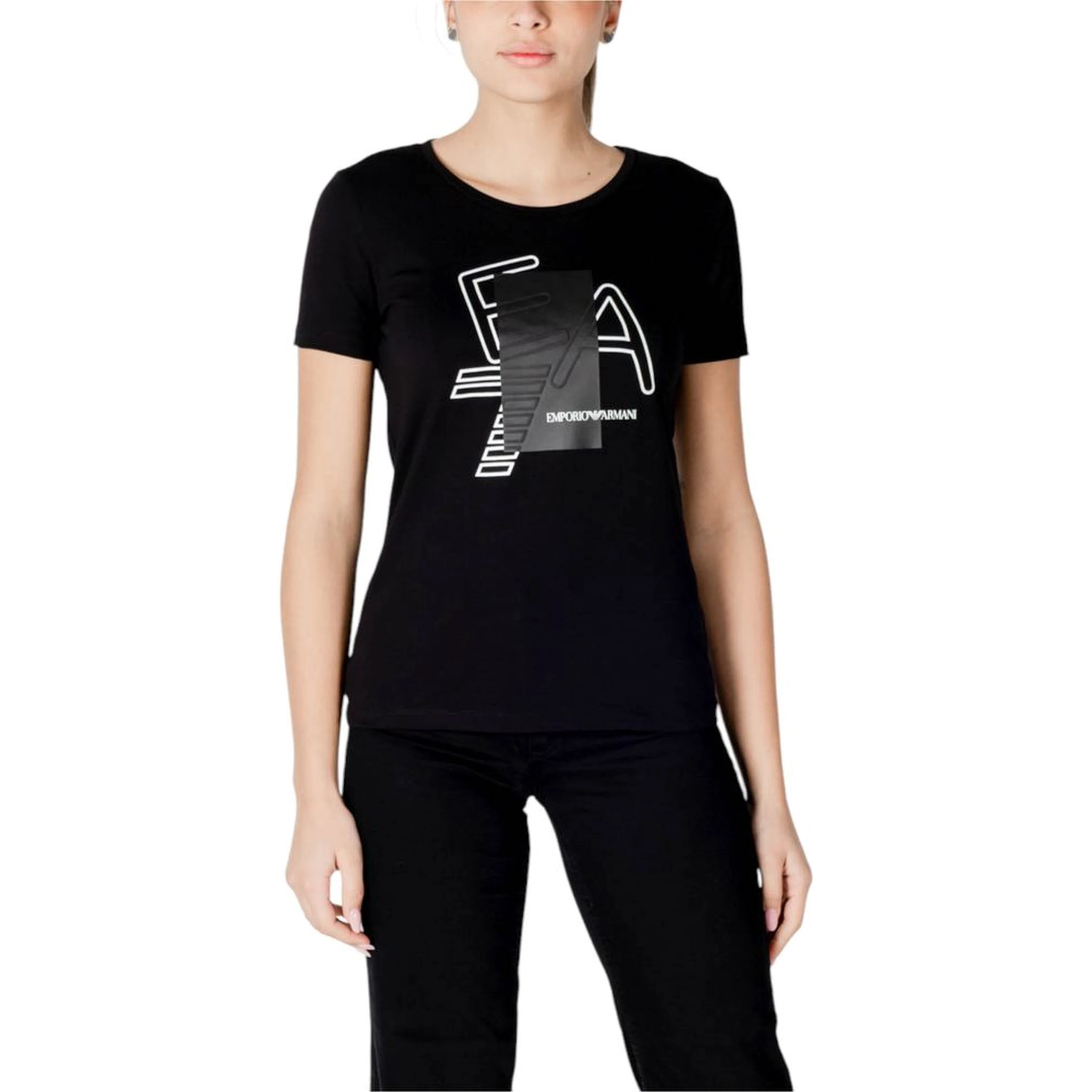 Black Cotton T-Shirt