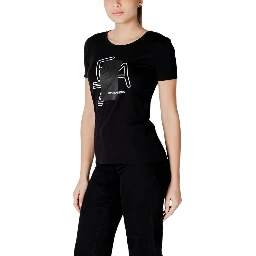 Black Cotton T-Shirt