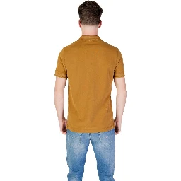 Bronze Cotton Polo Shirt