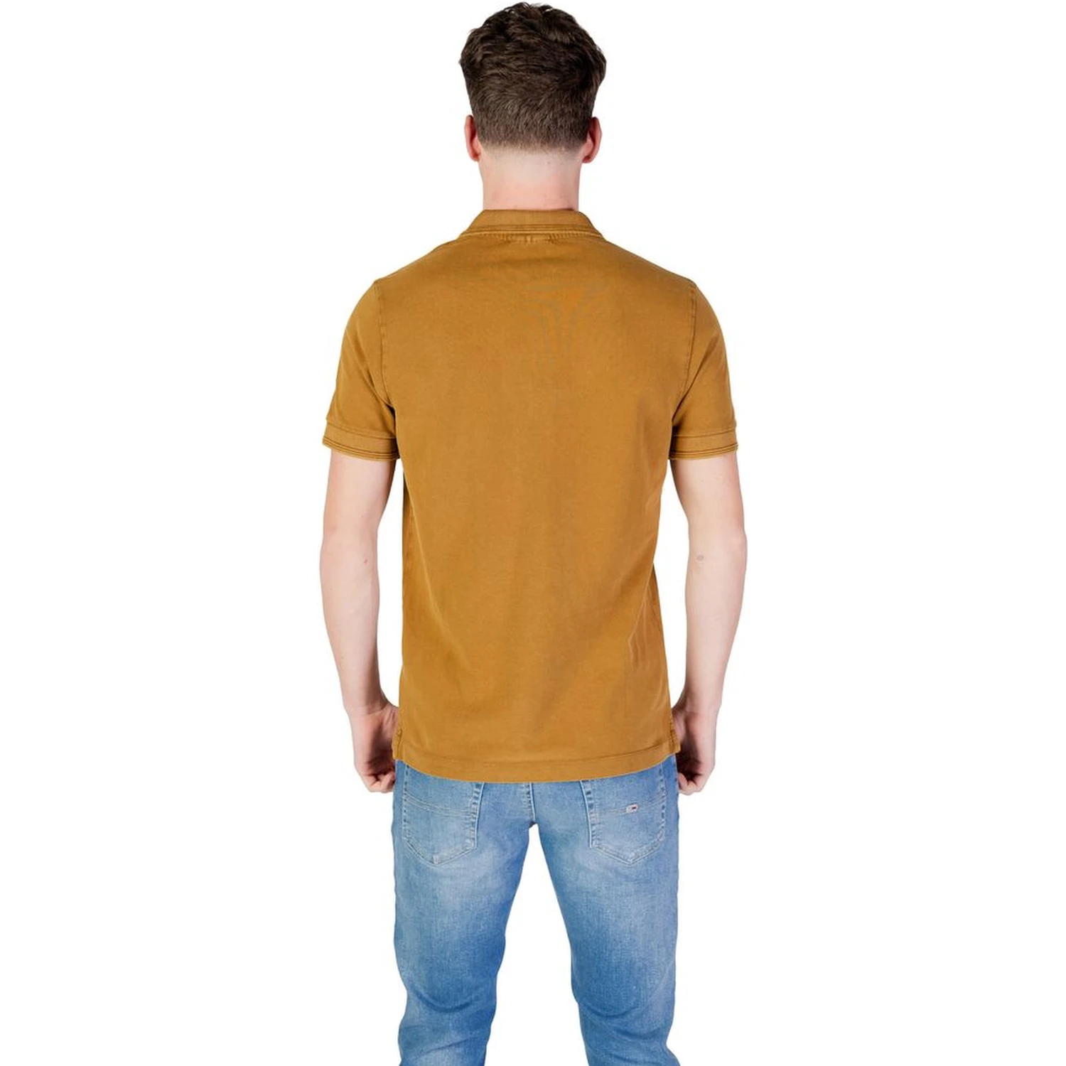 Bronze Cotton Polo Shirt