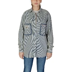 Blue Cotton Blouse