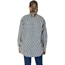 Blue Cotton Blouse