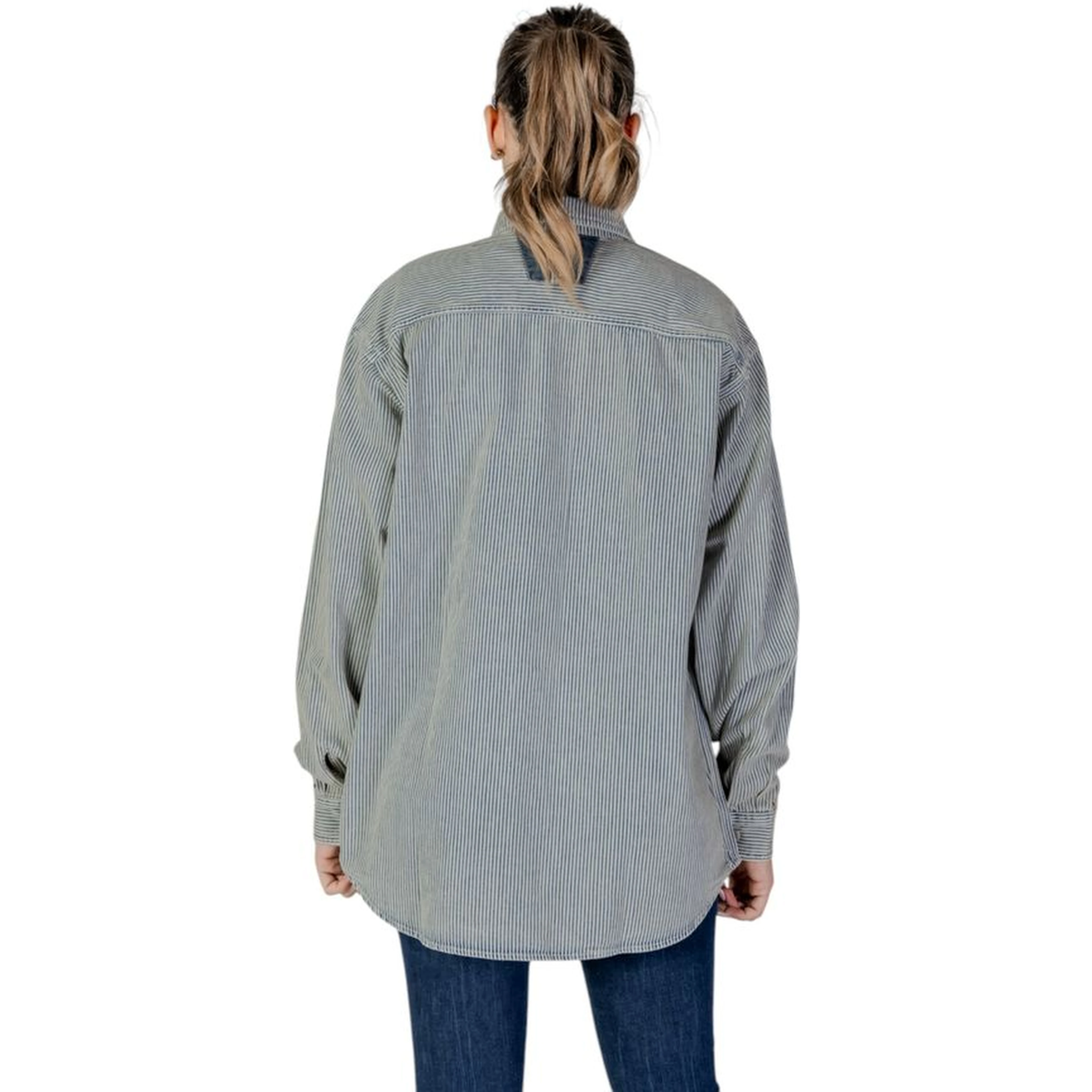 Blue Cotton Blouse