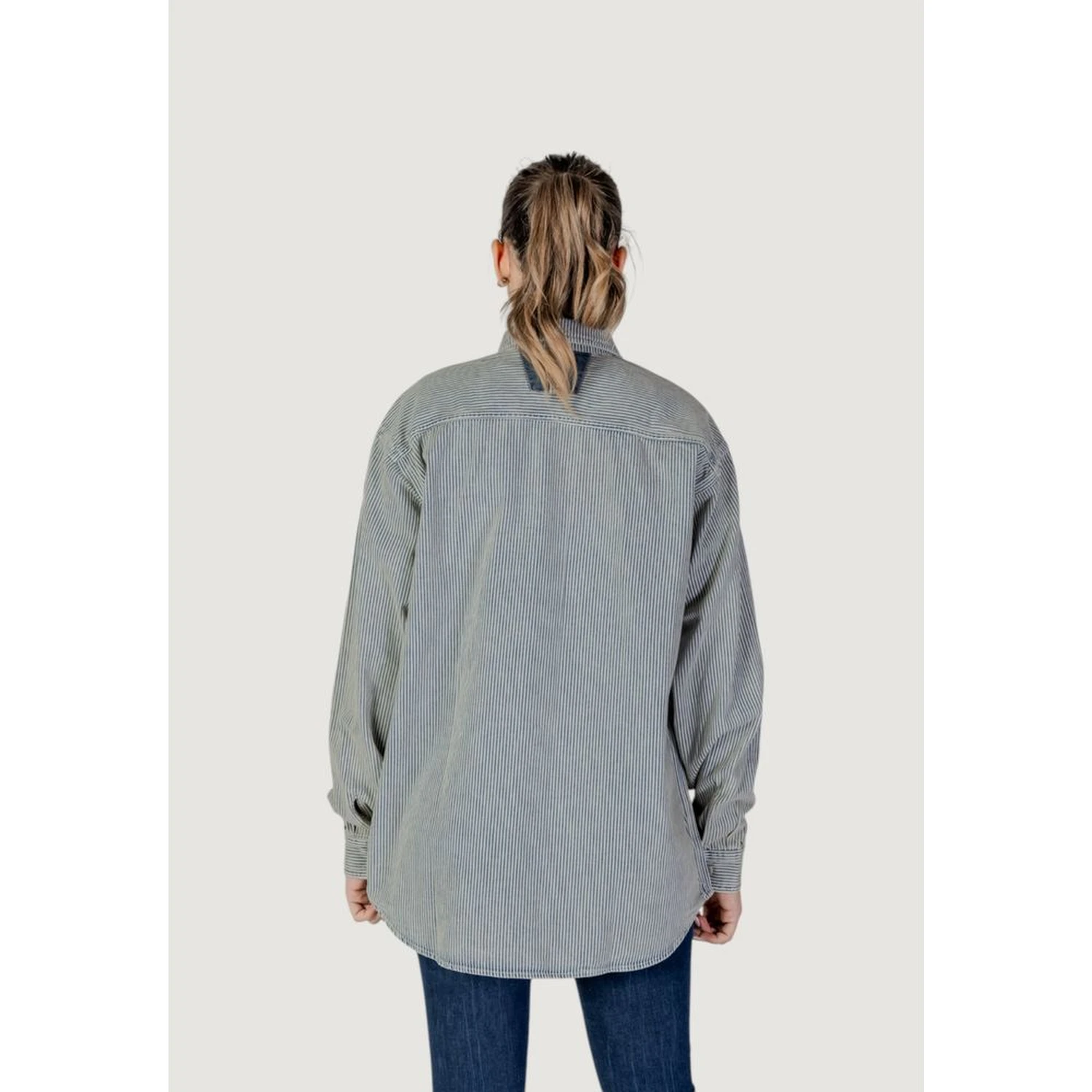 Blue Cotton Blouse