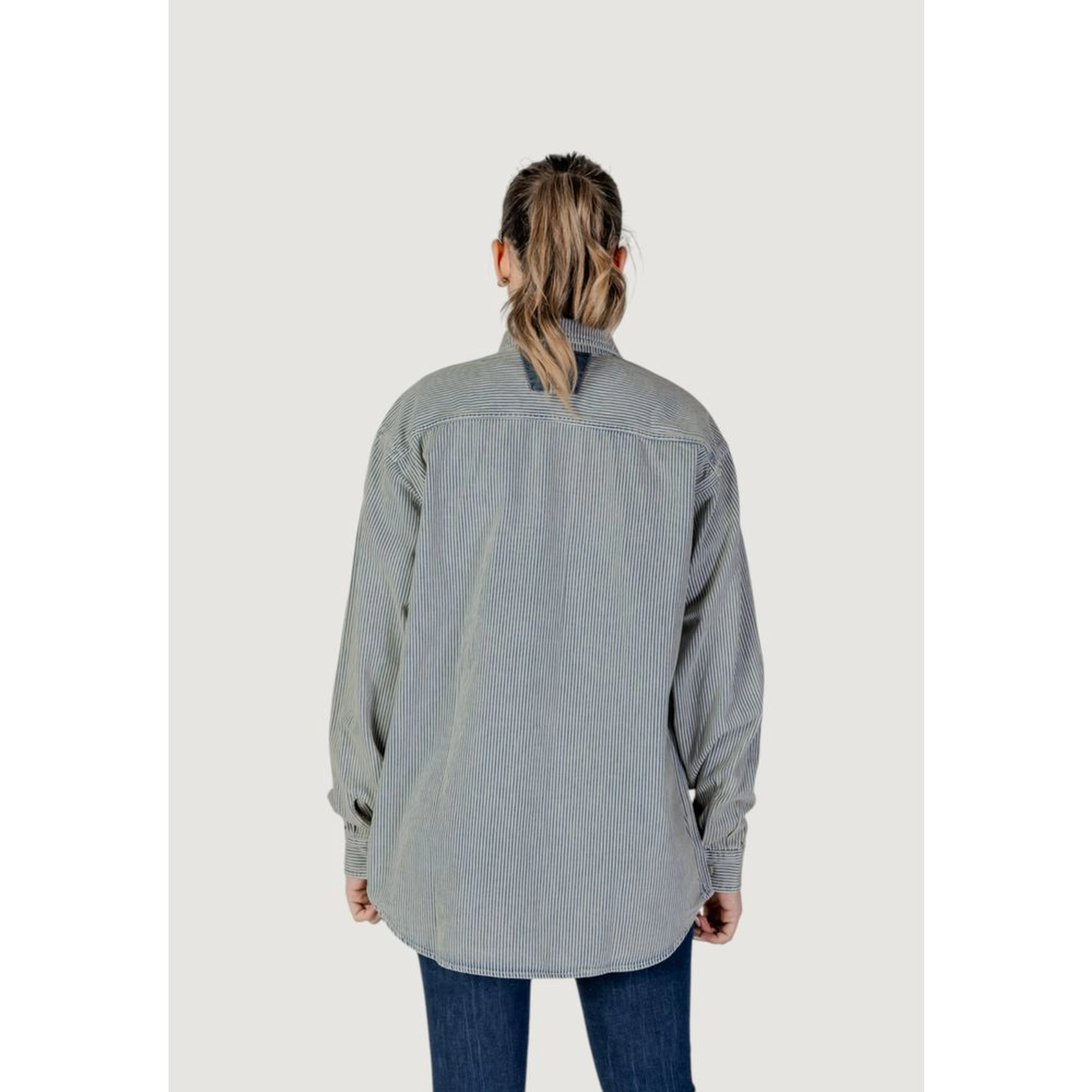 Blue Cotton Blouse