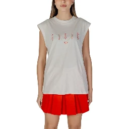 Cream Cotton Tank Tops