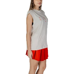 Cream Cotton Tank Tops