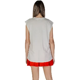 Cream Cotton Tank Tops