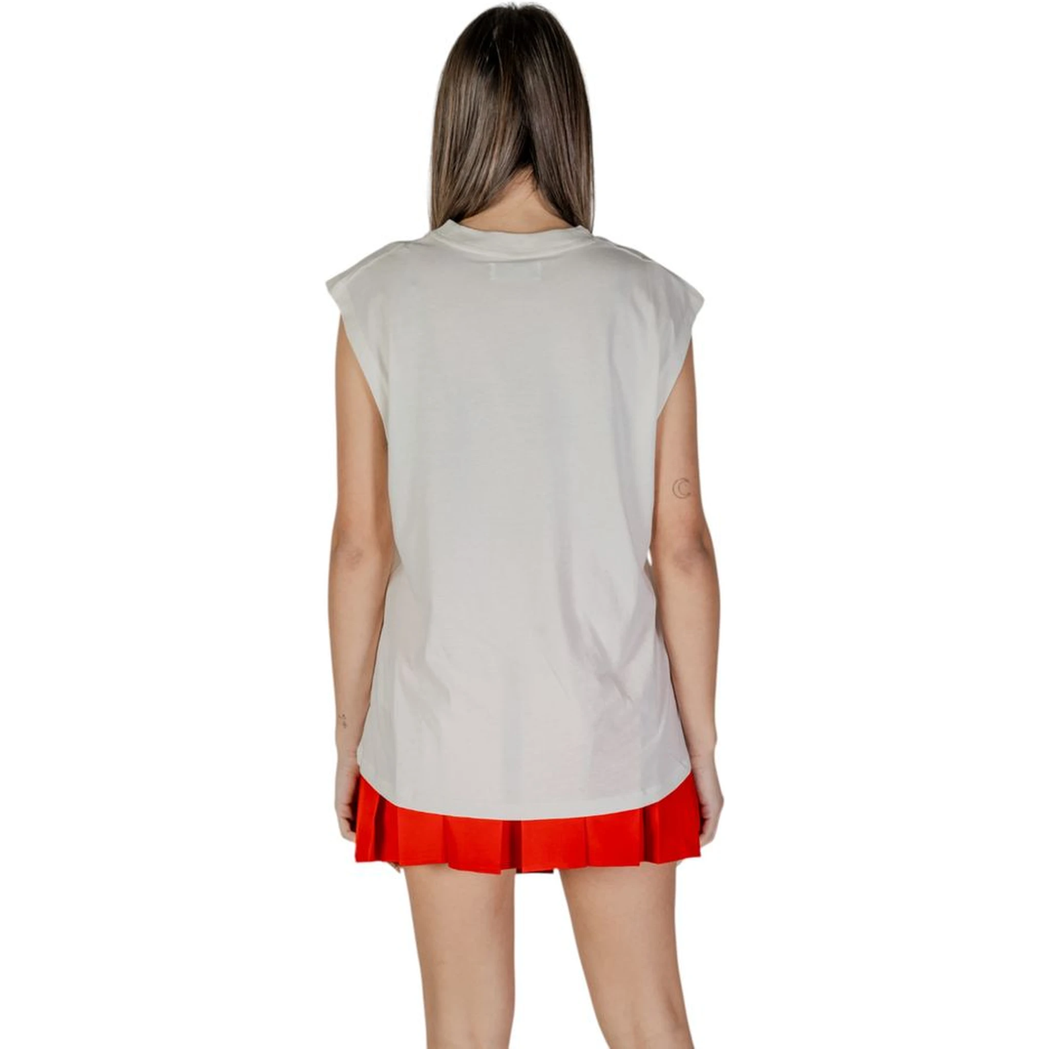 Cream Cotton Tank Tops
