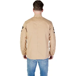 Beige Denim Shirt