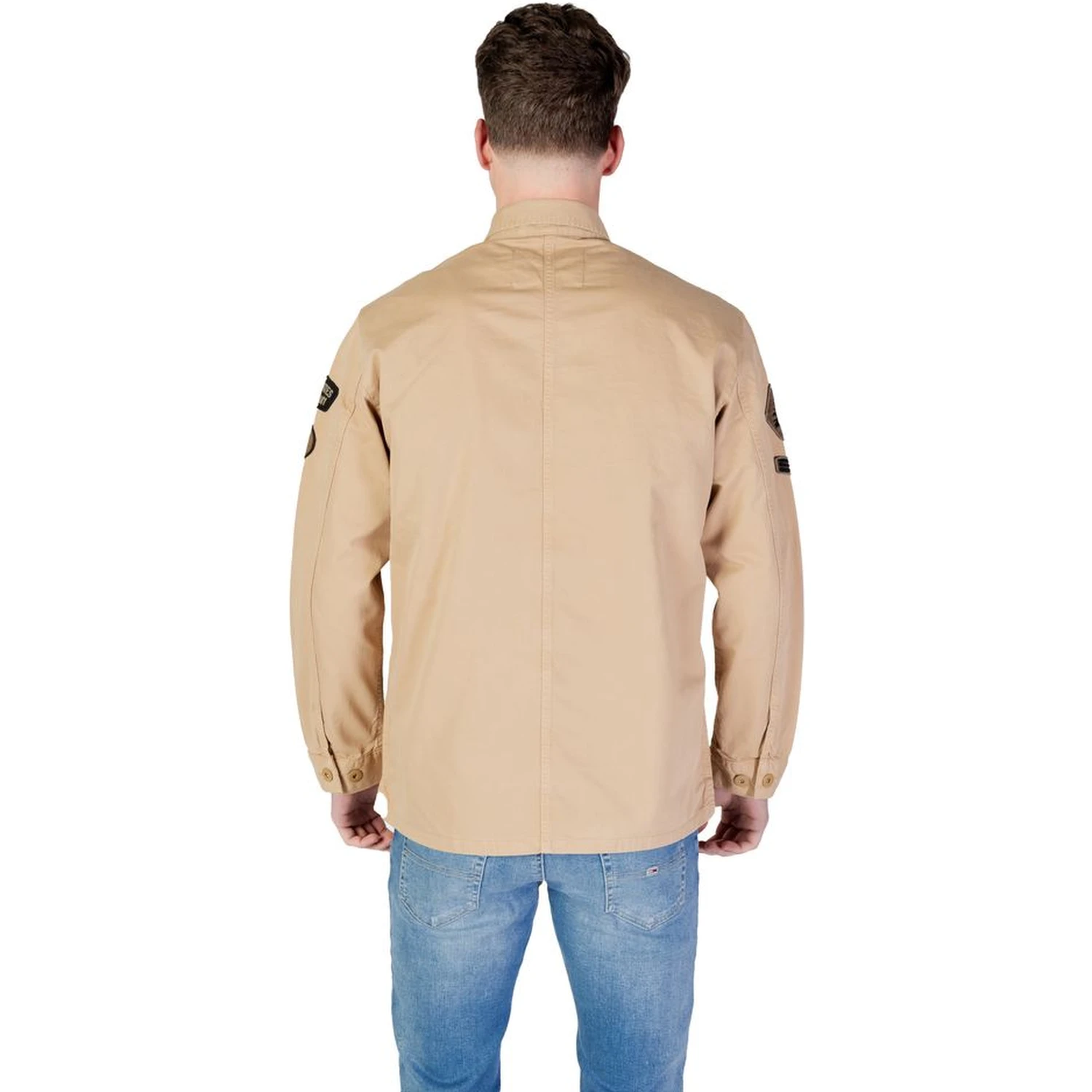 Beige Denim Shirt