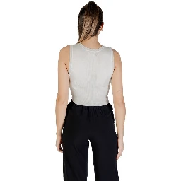 White Viscose Tank Tops