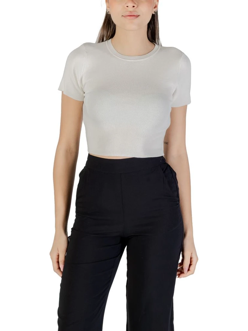White Viscose Sweater