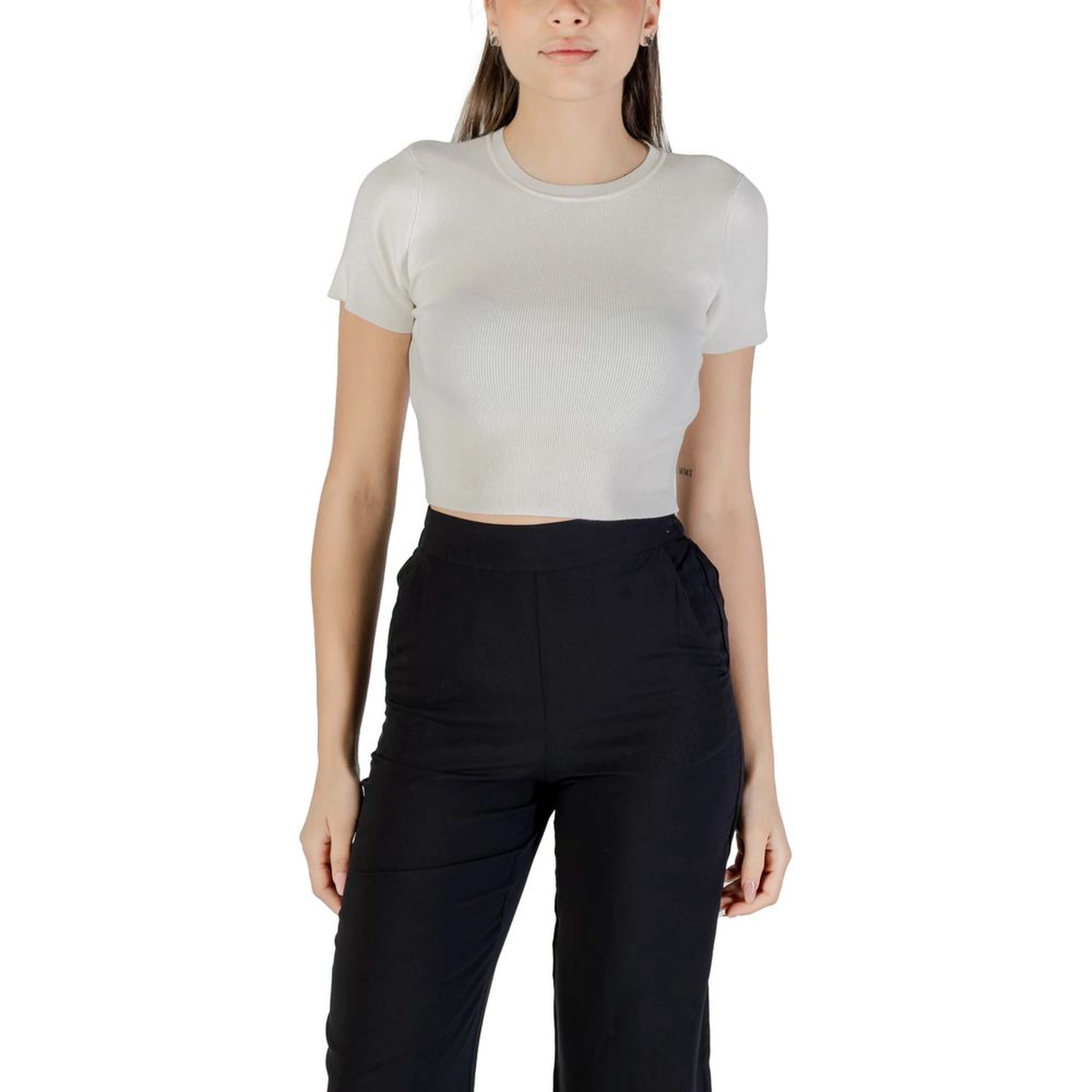 White Viscose Sweater