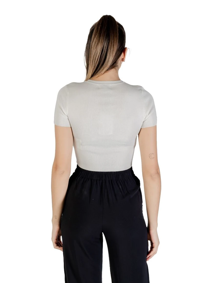 White Viscose Sweater