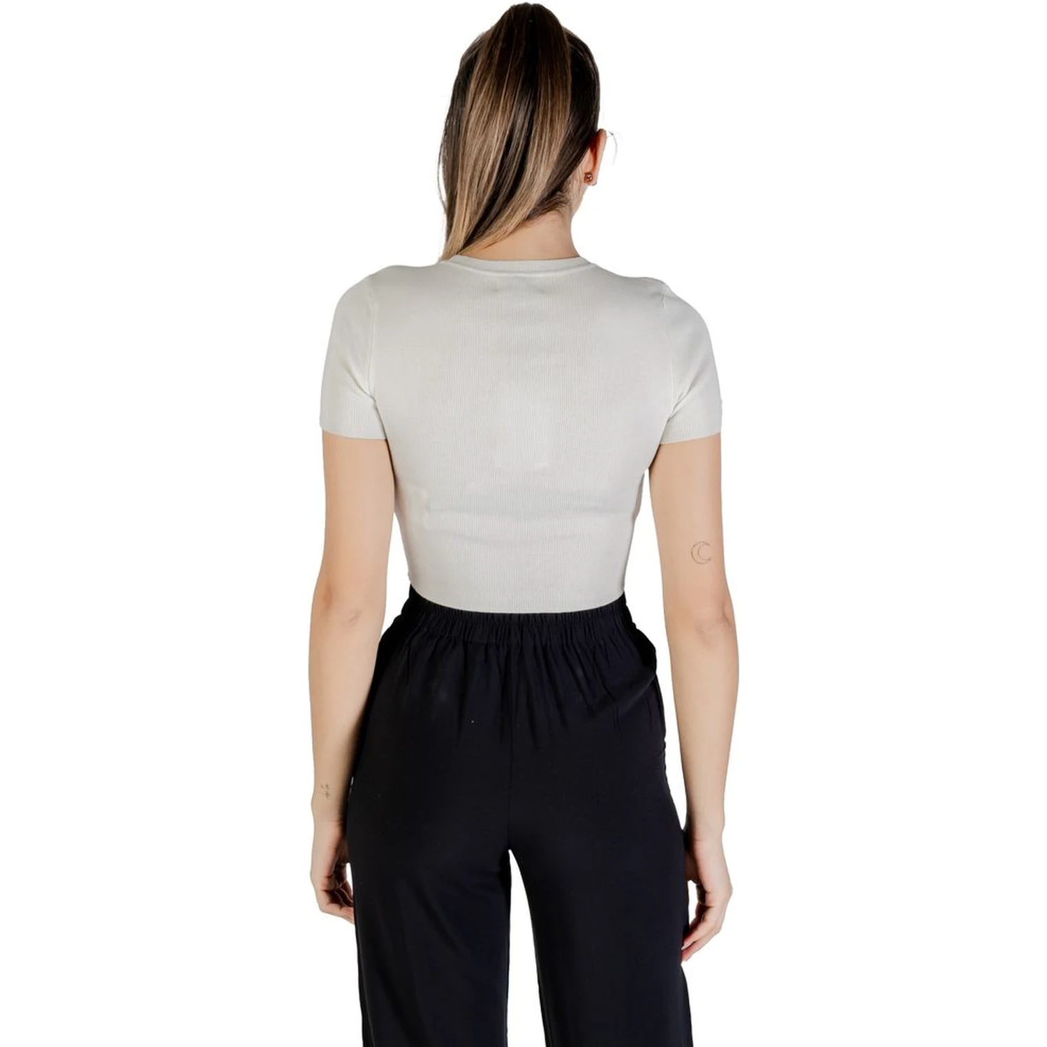 White Viscose Sweater