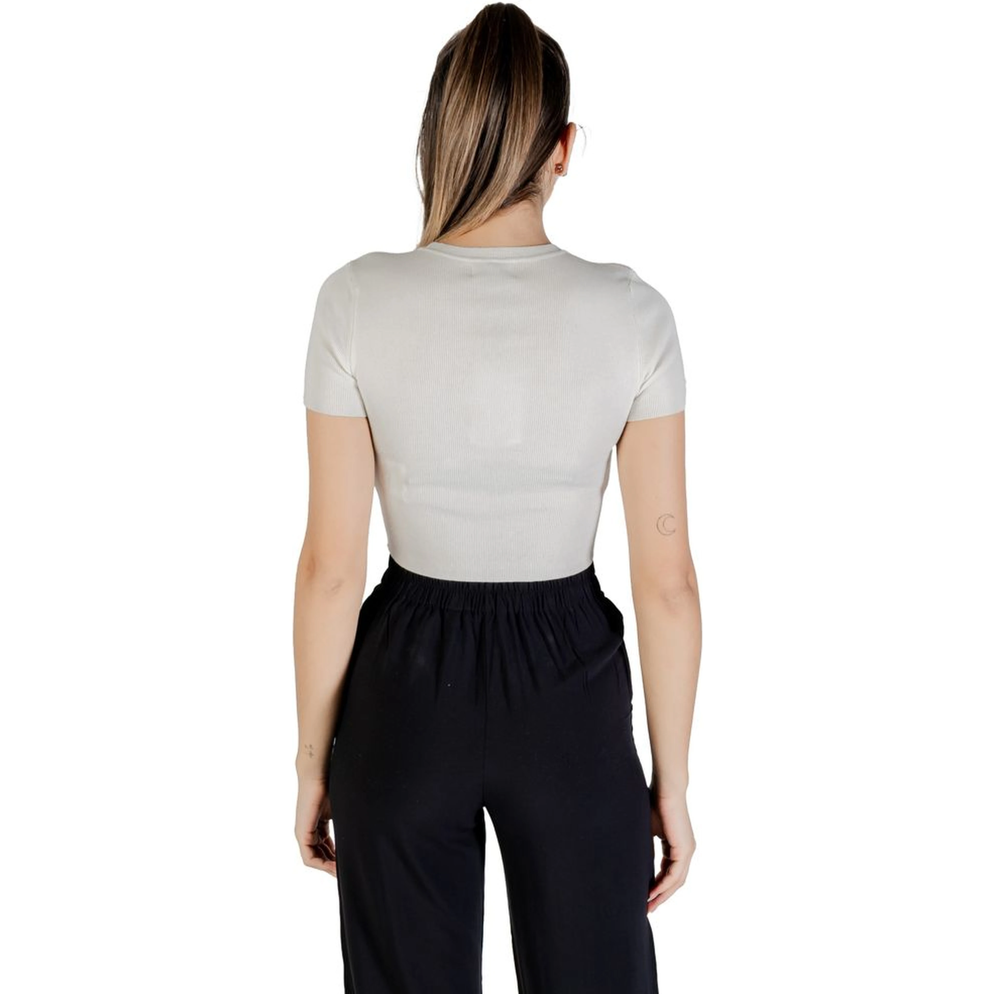 White Viscose Sweater