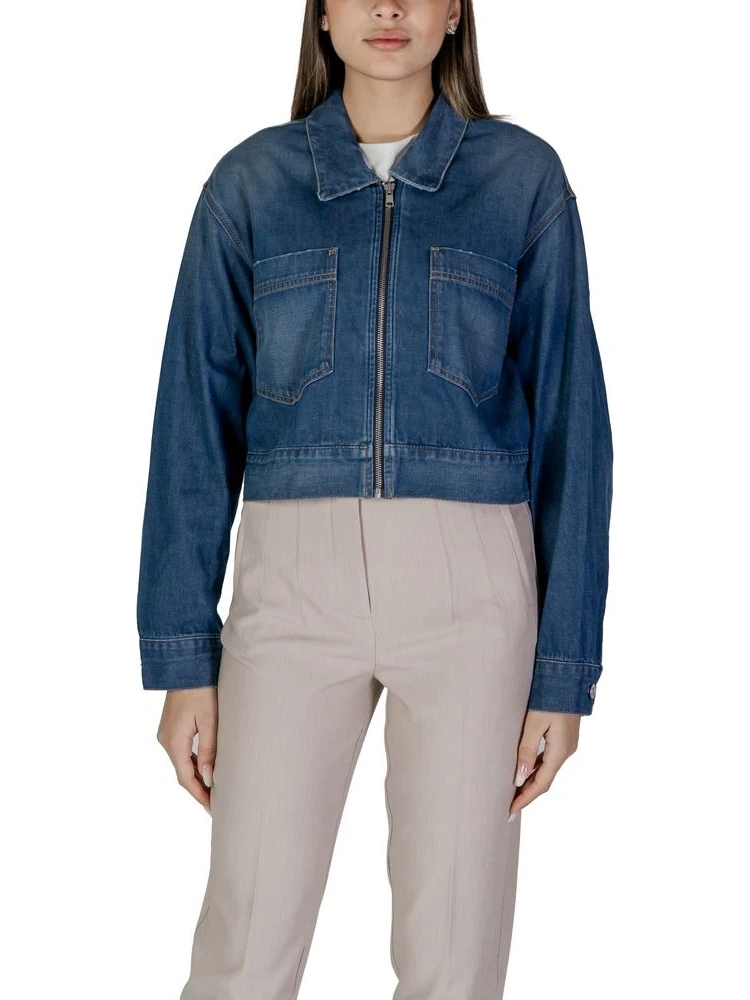 Blue Cotton Denim Jacket