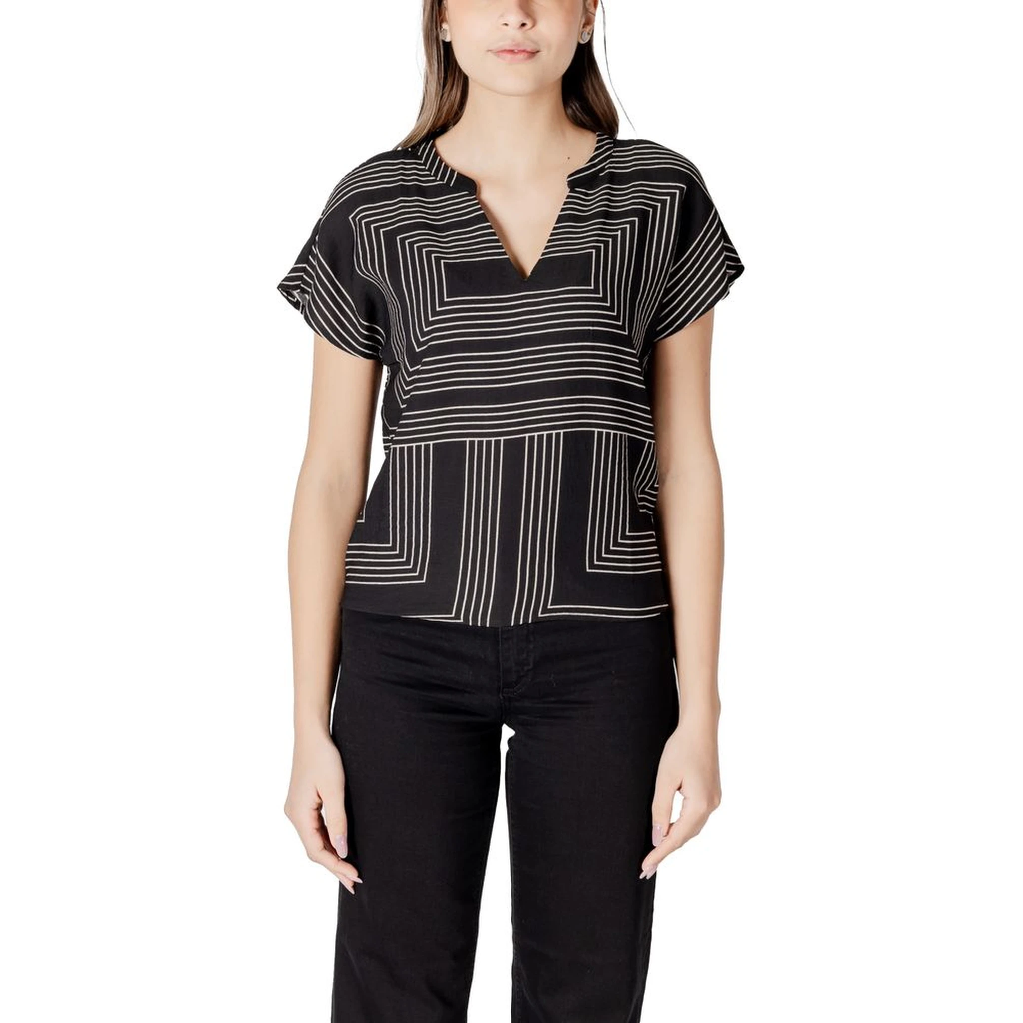 Black Viscose Sportswear